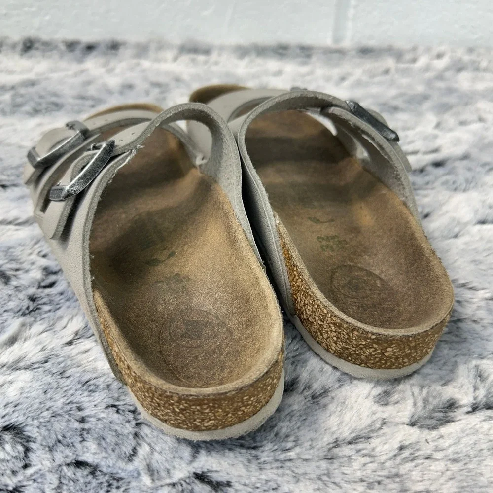 Birkenstock Arizona Slide Sandals Gray Double Buckle / Kids 32 US 1-1.5